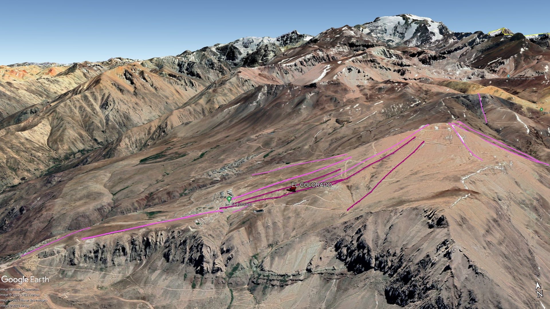 Vista Google Earth El Colorado 2023