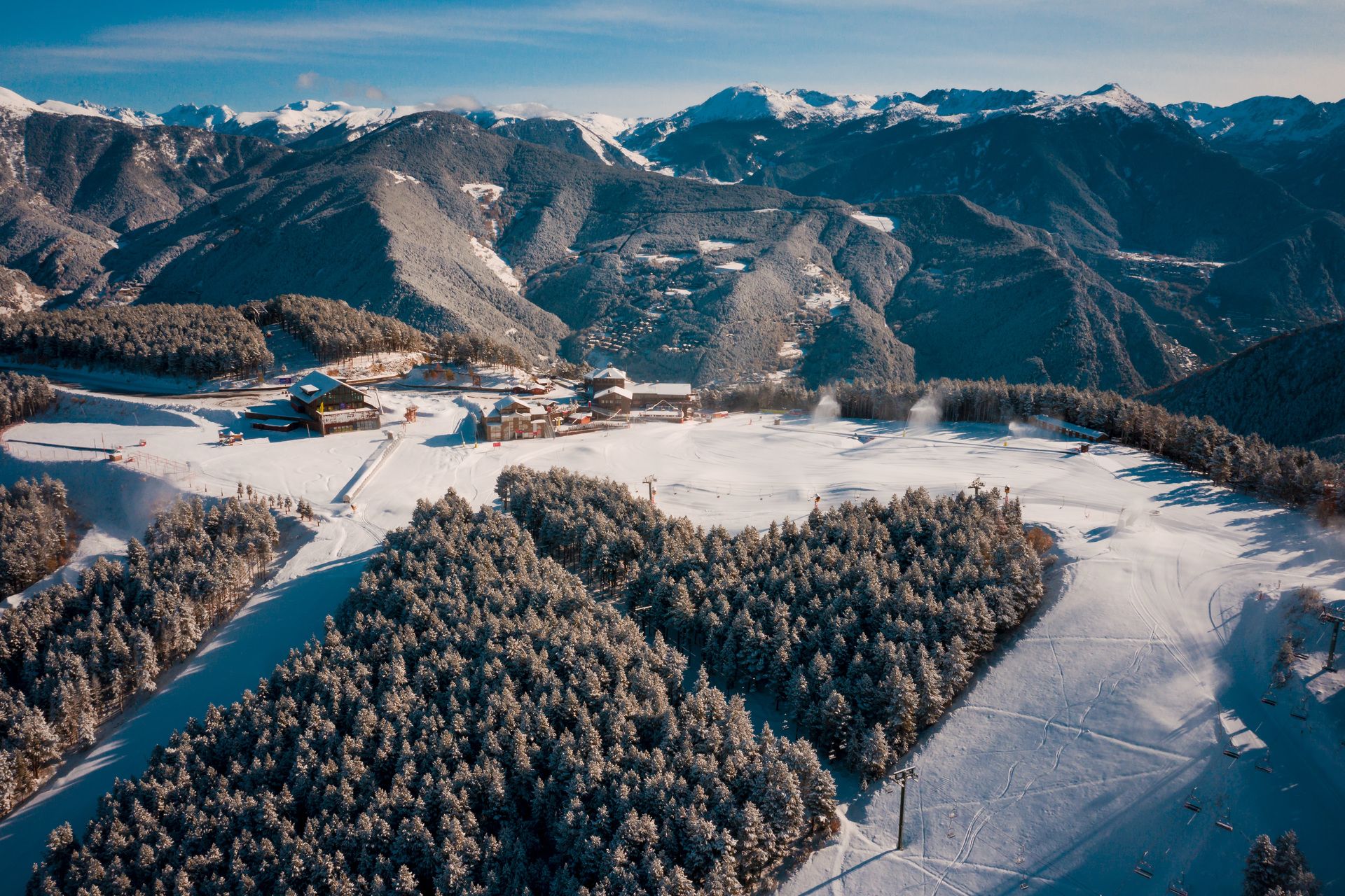 Imagen de las pistas de esquí de Vallnord