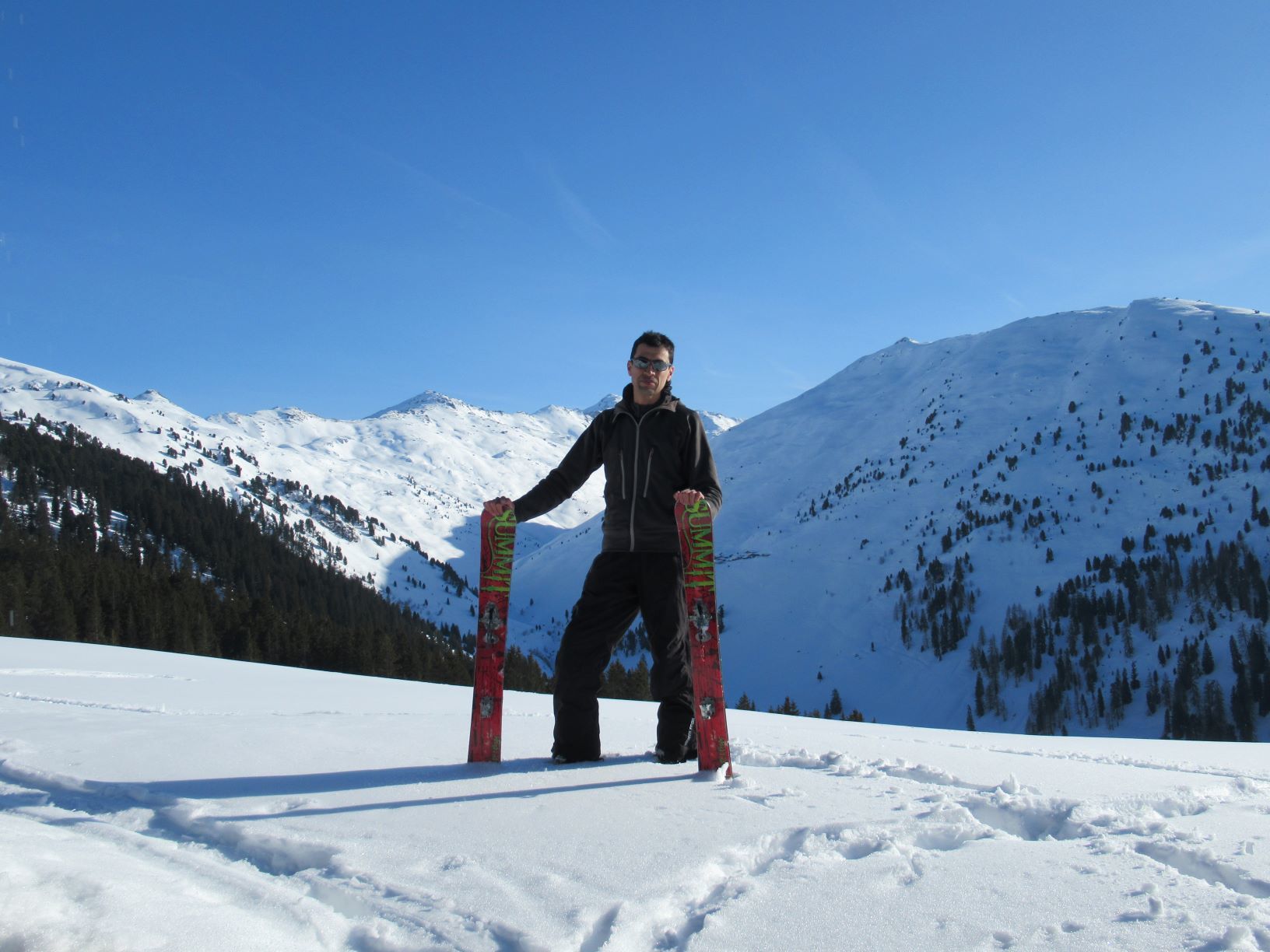 Ascenso en invierno a Gilfert Tirol