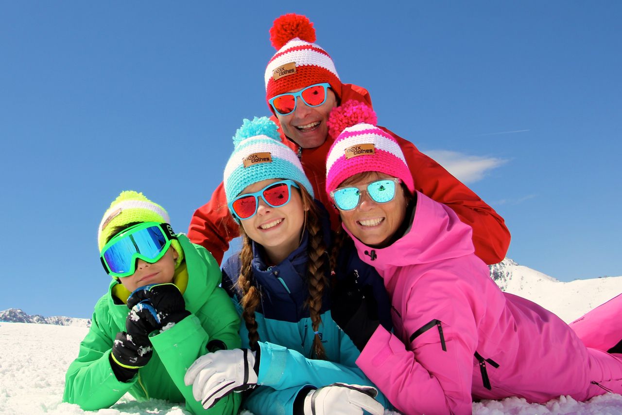 Gorros esquí familia