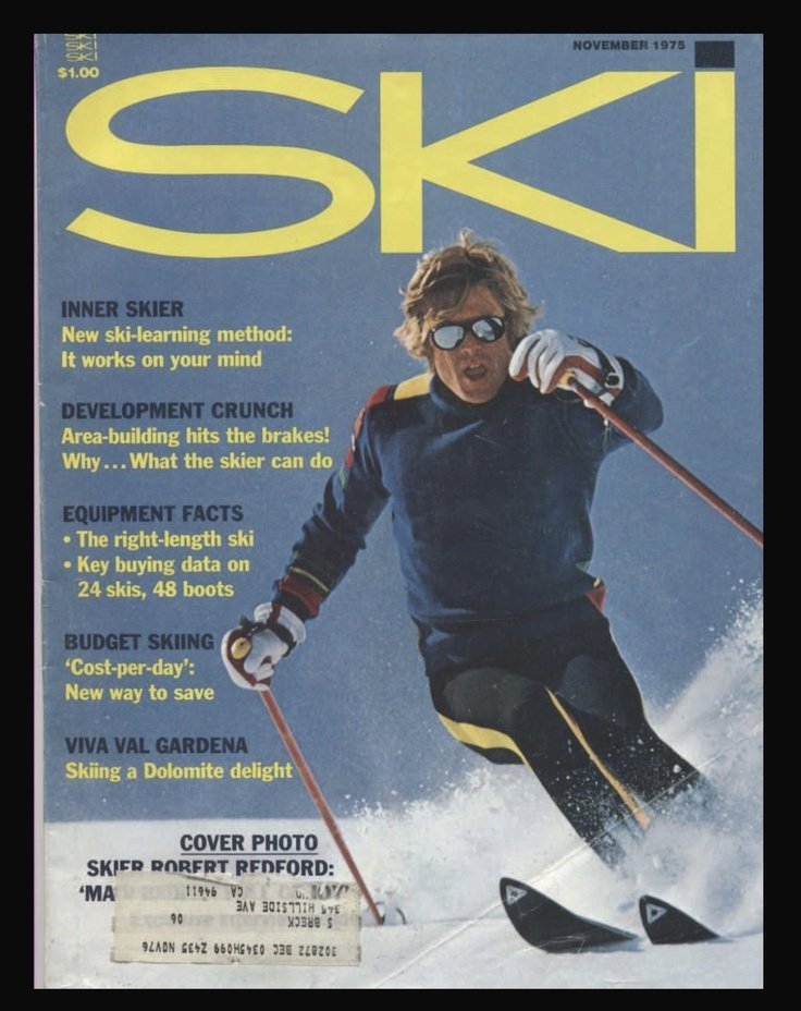 Robert Redford esquiador