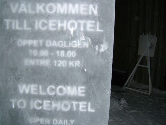 Ice Hotel, Suecia
