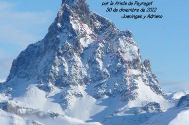 Invernal al Petit Pic d´Ossau (2804 m) por la Arista de Peyreget 800m/D (IV/2+/IV M)