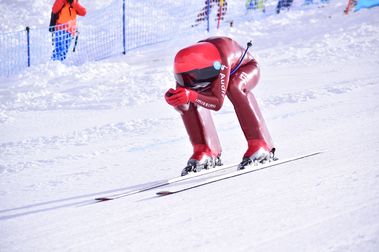Ivan Origone y Valentina Greggio ganan la primera Copa del Mundo de esquí de velocidad de las finales de Grandvalira.