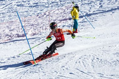 Aragoneses y catalanes copan los podios de la Copa de España de esquí alpino de base