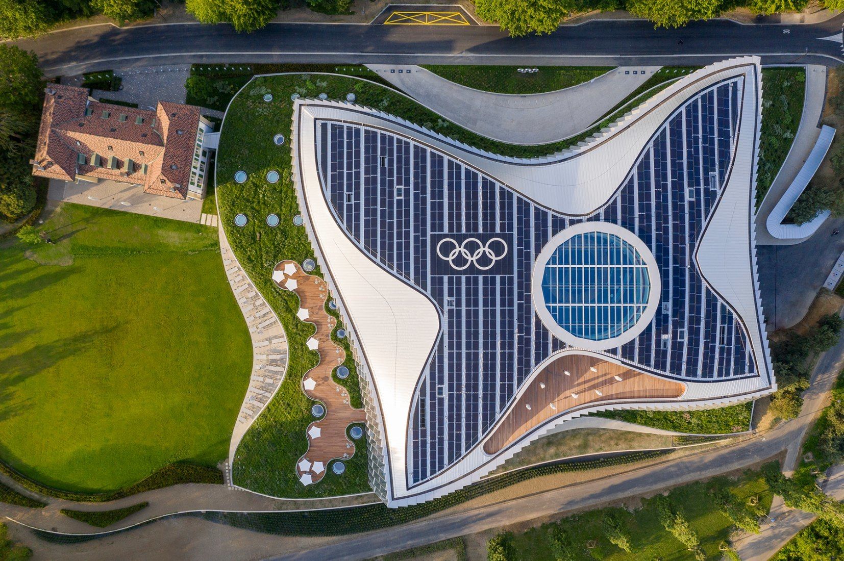 Sede del Comité Olímpico internacional en Lausanne