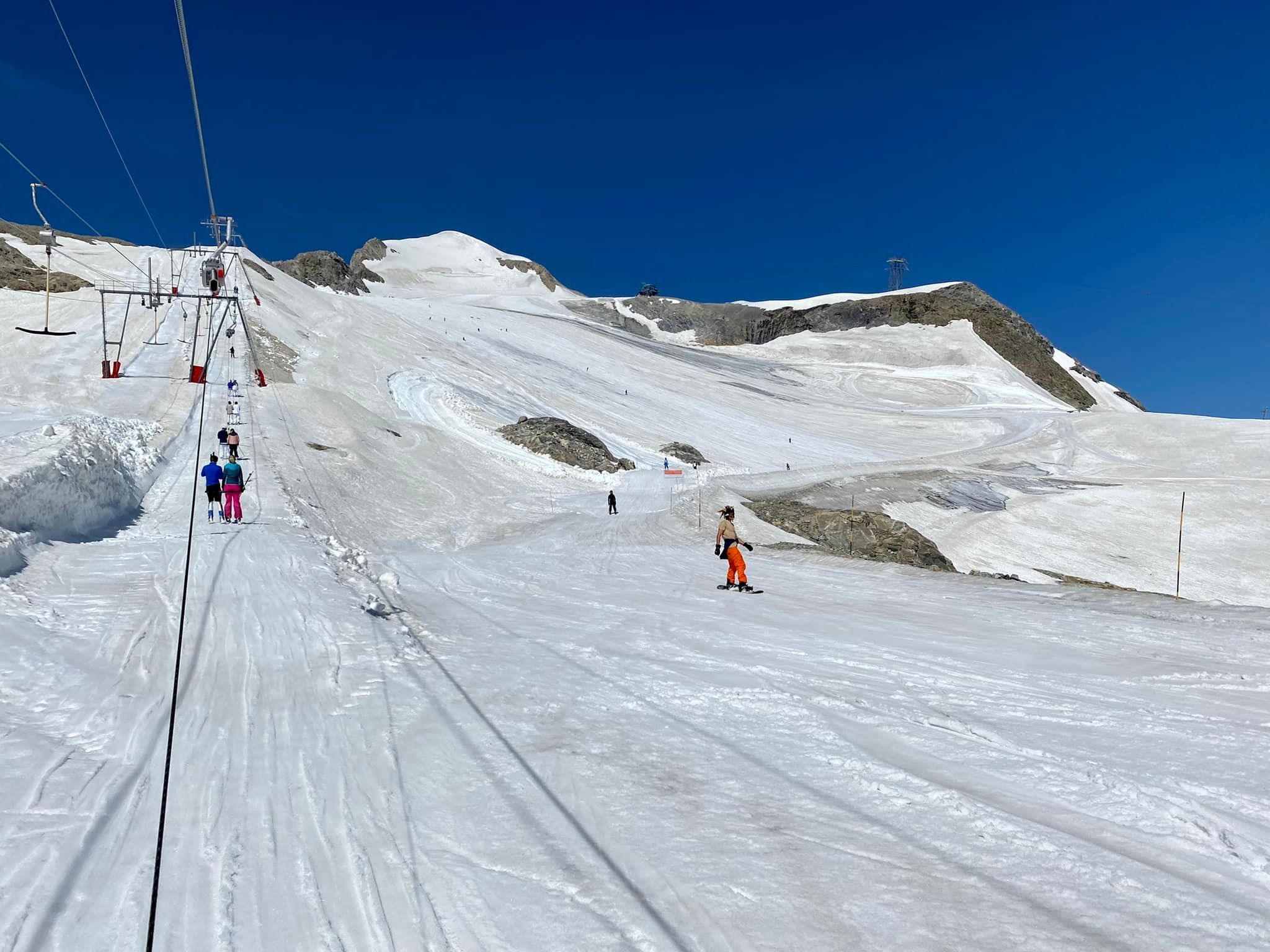 Pistas de esquí de verano en Tignes