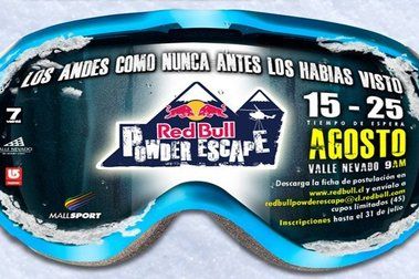 En Agosto se Realizará el Red Bull Powder Escape