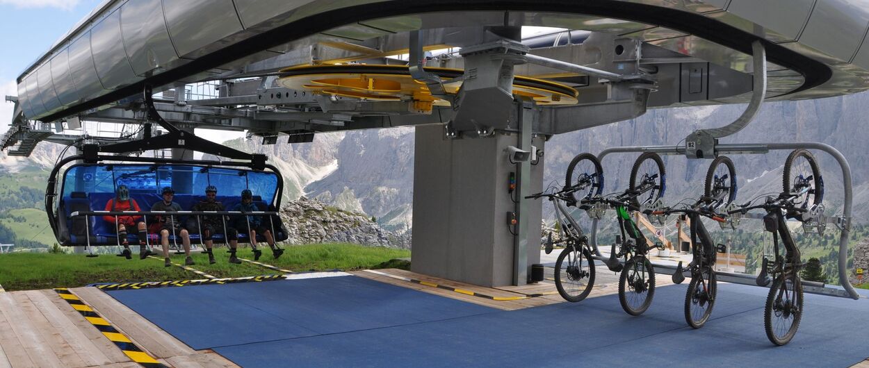De estaciones de esquí a Mountain Bike con los nuevos sistemas Leitner para bicicletas
