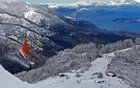Fuerte caída de esquiadores en Cerro Bayo