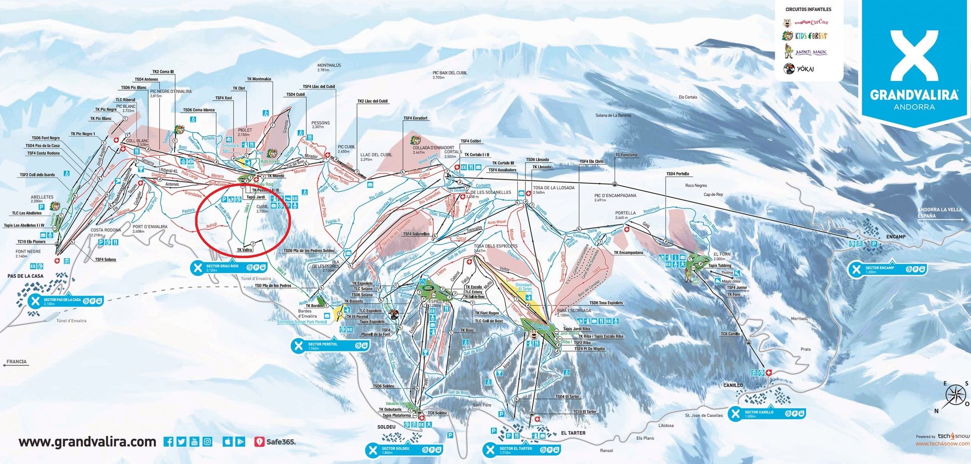 Grandvalira dos pistas nuevas de esqui