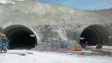 fotos tunel de liedena en obras 2011