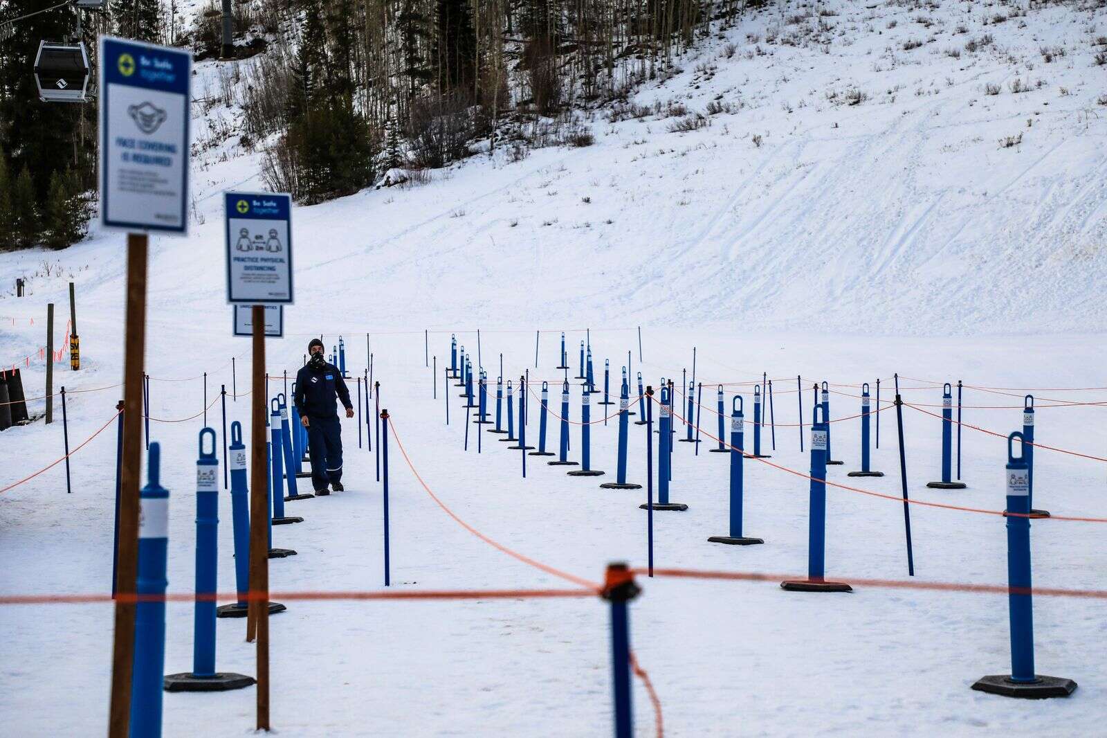 medidas anticovid en Vail ski