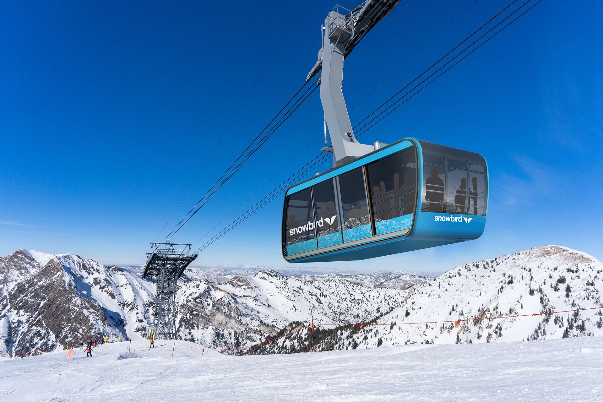 Aerial tram Snowbird 2022