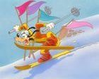 La primera película de dibujos animados dedicada al esquí