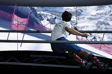 Esquiades.com y Vallnord Pal-Arinsal montan en Andorra el simulador de esquí más innovador del mundo