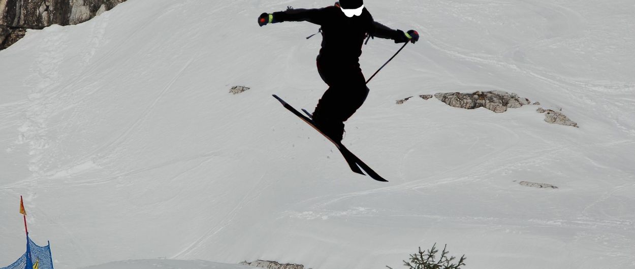 Unos esquís del futuro...