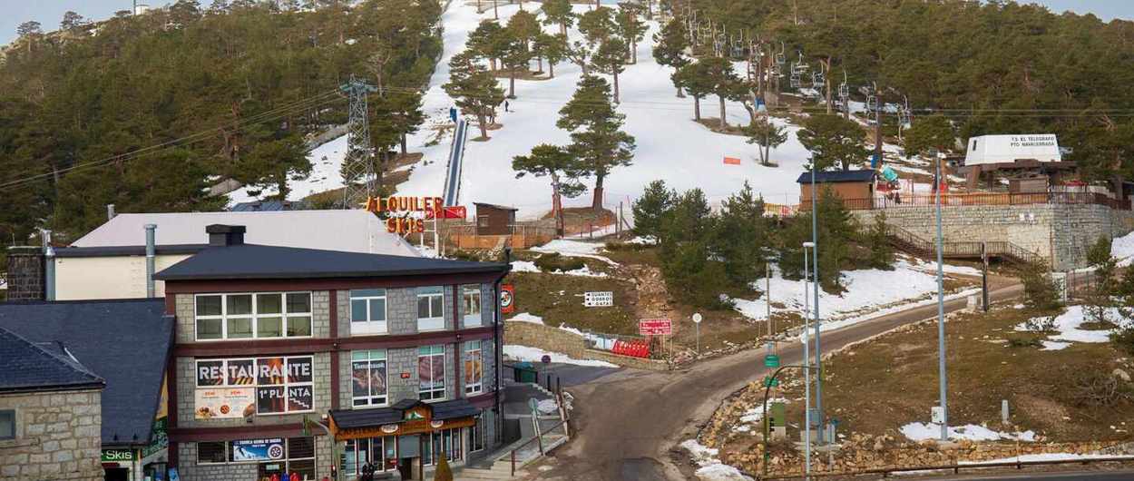 Podemos Cercedilla pide desmantelar la estación de esquí de Navacerrada