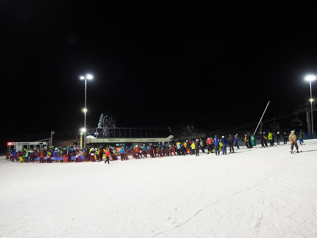 Imagenes de Esquí nocturno en Masella en 2021