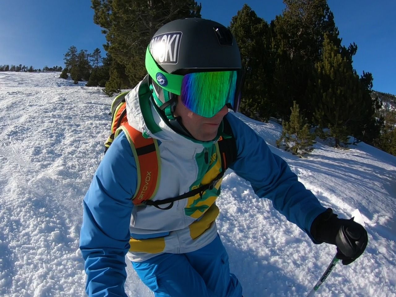 Freeride Magnet Fotocromática Blue - Hysteresis - Gafas de esquí