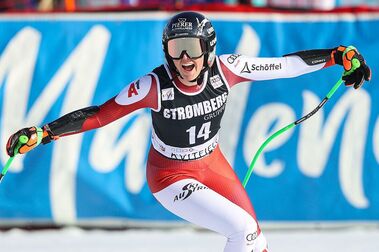 Conny Hütter logra en Kvitfjell la primera victoria austriaca femenina en la World Ski Cup 2023