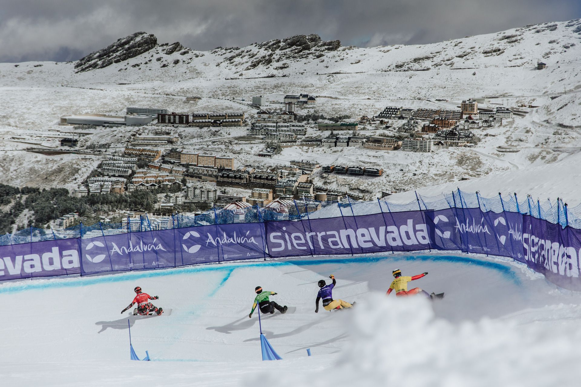 Hombres Copa del Mundo Snowboard Cross Sierra Nevada 2024