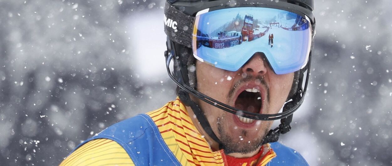 Loic Meillard gana el Slalom de Aspen y Juan del Campo su mejor resultado en la Copa del Mundo