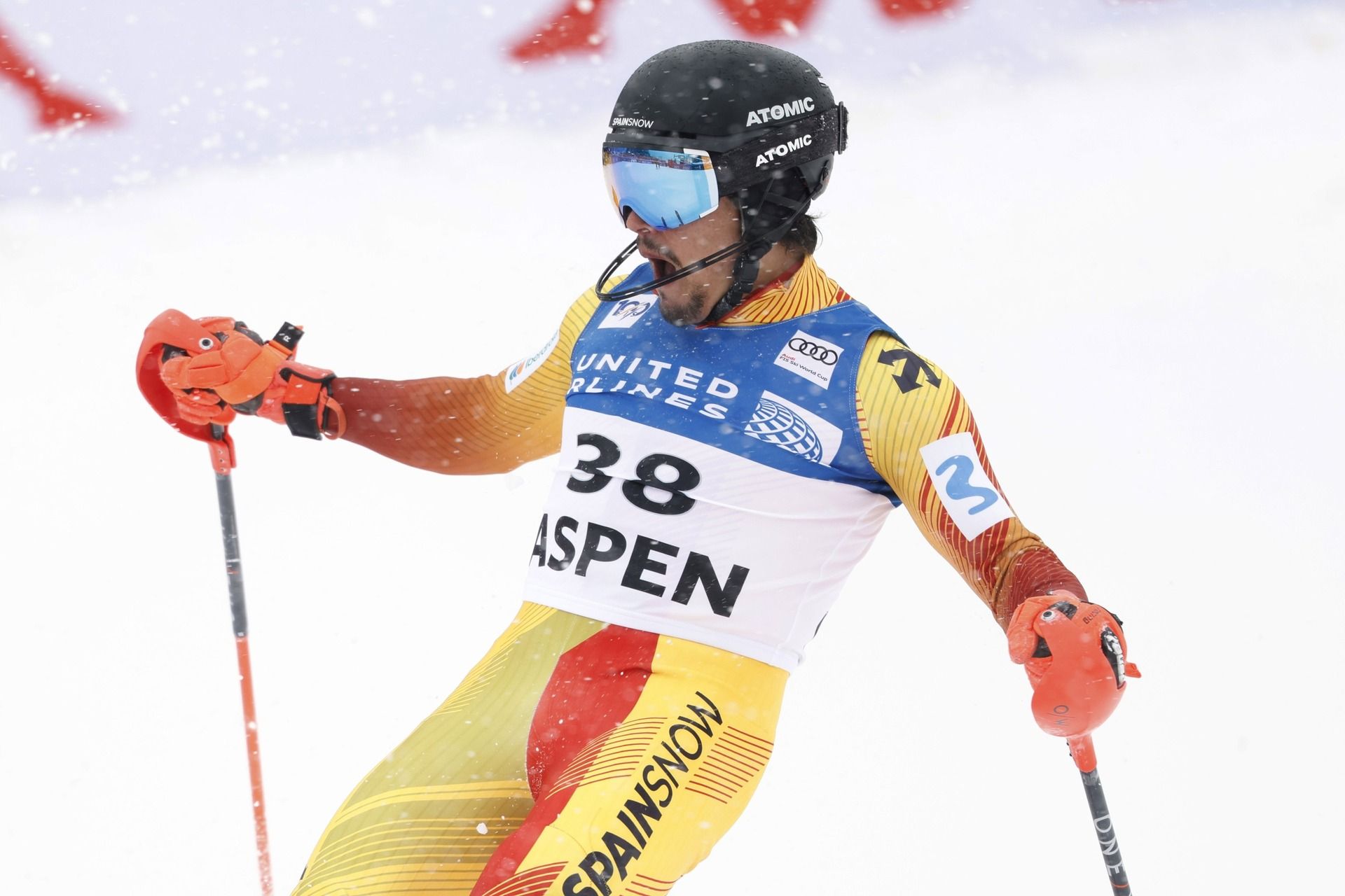 Juan del Campo -  RFEDI en el Slalom de Aspen 2024