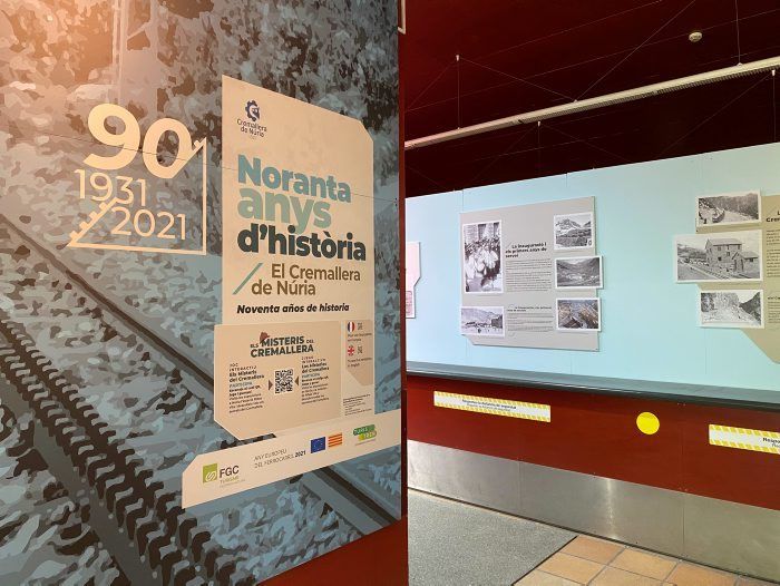 Exposición de los 90 años del Tren Cremallera
