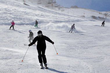 La Parva se mantiene con excelentes condiciones para el esquí