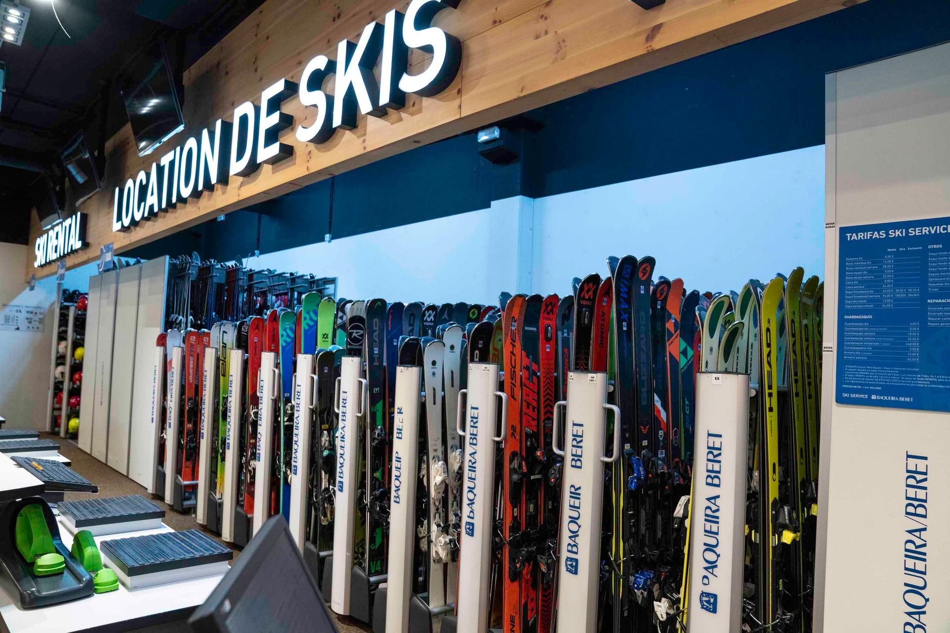 Alquiler de esquís en Baqueir Beret