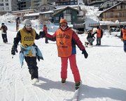Ski Para Niños no Videntes en La Parva