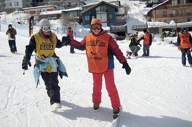 Ski Para Niños no Videntes en La Parva