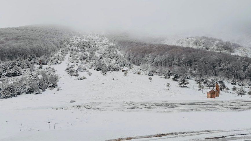 Imágenes de la estación de esquí de Valle del SOl (Burgos)