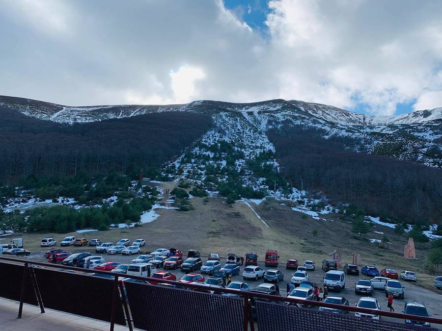 Imágenes de la estación de esquí de Valle del SOl (Burgos)
