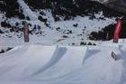 Coliflor Freestyle estrena novedades en el snowpark de el Tarter