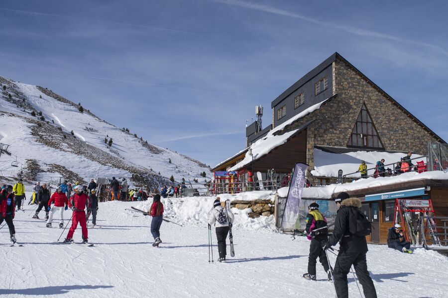 esquí de montaña en el Pirineo de Lleida