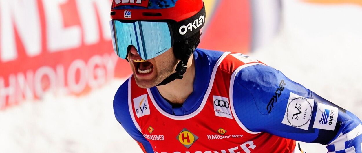 El griego AJ Ginnis hace historia para su país en el Slalom de Chamonix