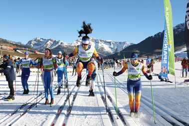 Más de 700 participantes en la Marxa Beret 2024 de esquí de fondo