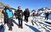 Esquiada discreta de Emmanuel Macron en los Pirineos acosado por sus escándalos