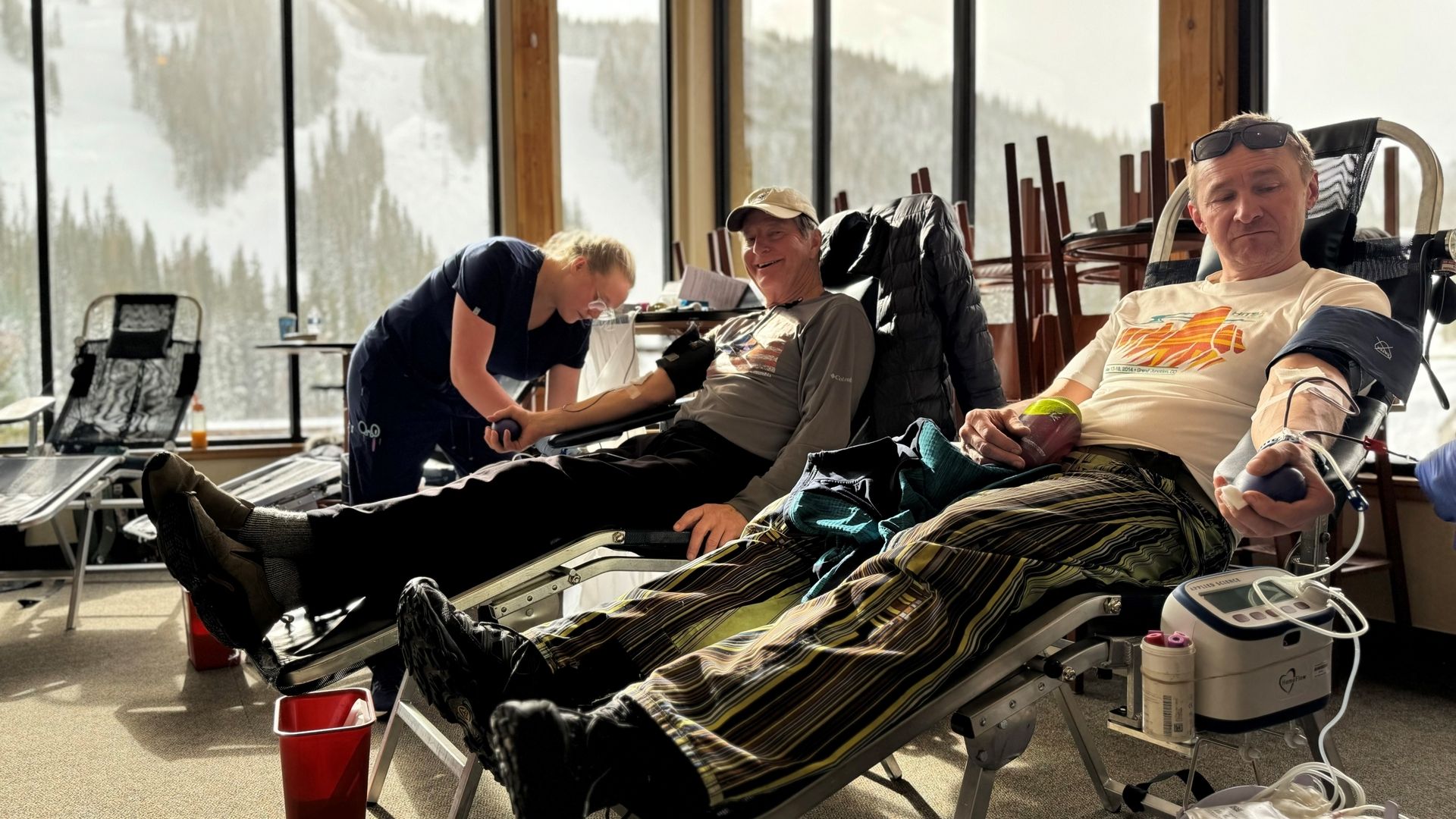 ¿Cambiarías un forfait de esquí por sangre? En Loveland Ski Area lo hacen