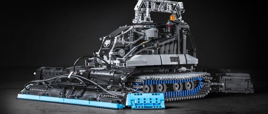LEGO Technics estudia lanzar este modelo eléctrico de máquina pisapistas