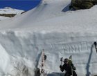 Esquiando en Junio en Sierra Nevada: Elorrieta