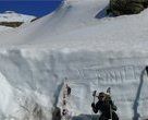 Esquiando en Junio en Sierra Nevada: Elorrieta