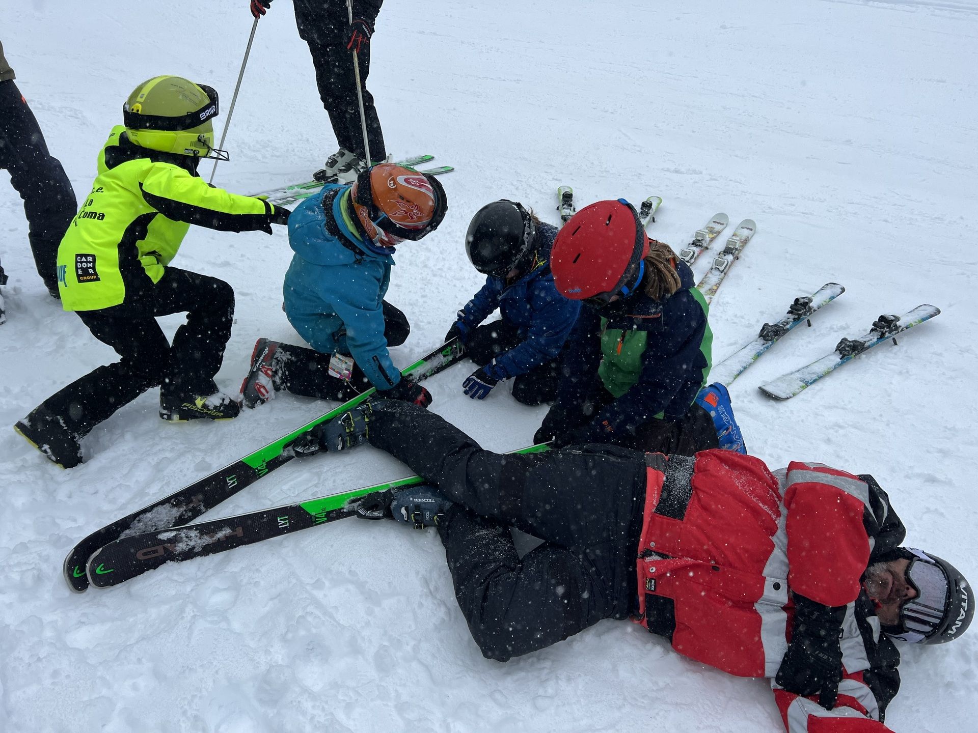 Accidente esquí