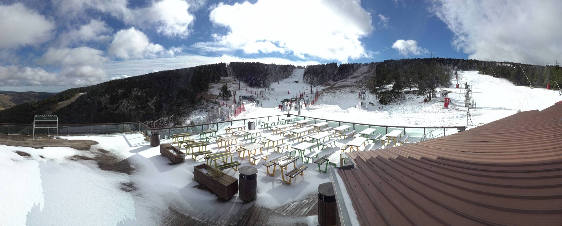 Base de la estación de esquí de Valdelinares