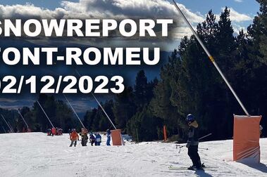 Vídeo. Snowreport de Font-Romeu Pyrénées 2000