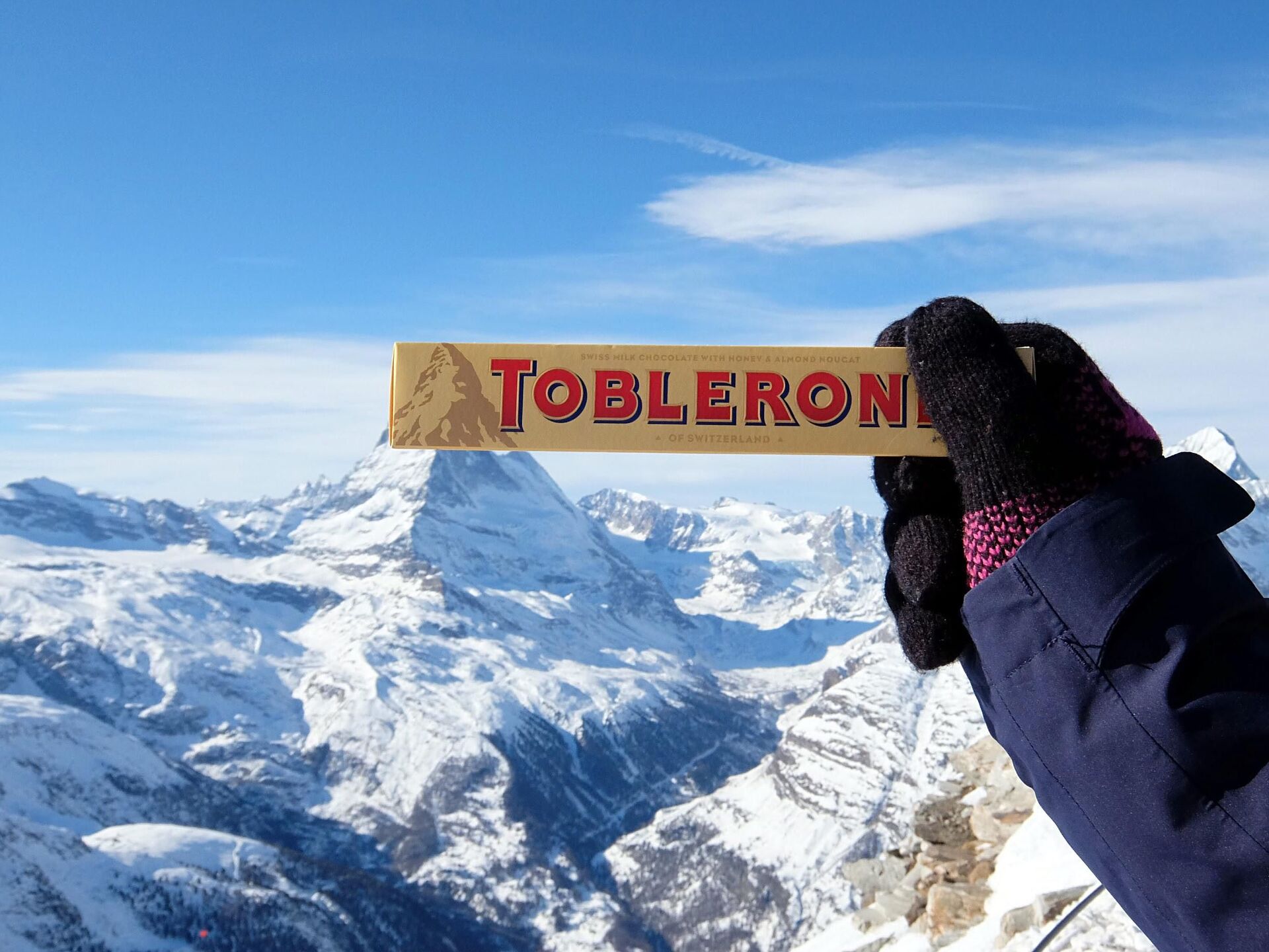 Toblerone en Zermatt