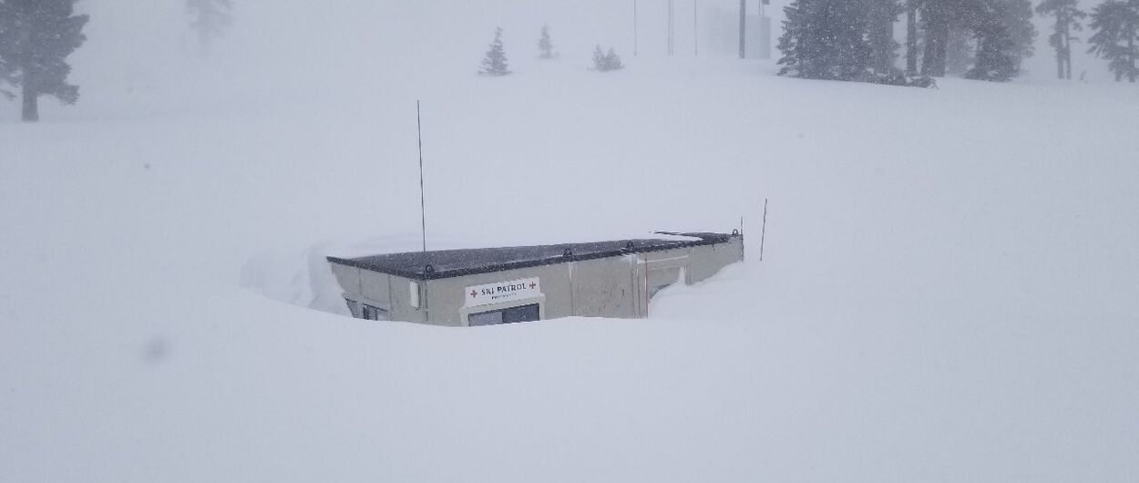 La estación de esquí de Sugar Bowl recibe más de tres metros de nieve en 4 días