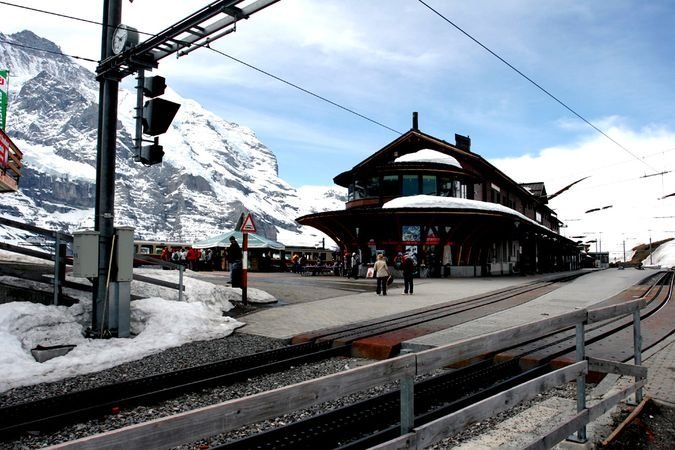 La estación del Jungfraujoch